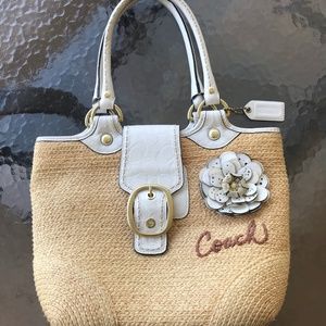 Coach Straw Summer Tote